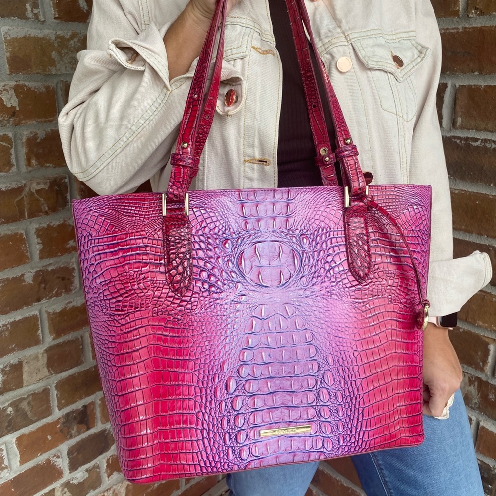 NWT Brahmin Handbag Medium Misha Tote Jazzynova Ombre  Melbourne